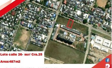 SE VENDE ESPECTACULAR LOTE AVN 26 SUR - NEIVA (HUILA-COL)