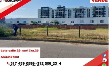SE VENDE ESPECTACULAR LOTE AVN 26 SUR - NEIVA (HUILA-COL)