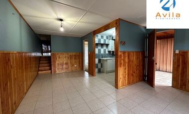 Pucón Terreno 121M2 con 1 casa de 2 pisos en sector el Claro , COD.VTIN073
