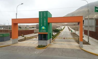 SE VENDE TERRENO EN LAS LOMAS DE PUCUSANA