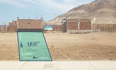 SE VENDE TERRENO EN LAS LOMAS DE PUCUSANA