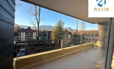 PUCON venta Departamento piso 3 NUEVO 2D 2B Condominio Payllahue COD.DP0185