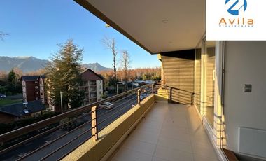 PUCON venta Departamento piso 3 NUEVO 2D 2B Condominio Payllahue COD.DP0185