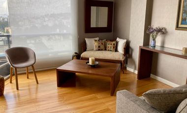 Arriendo departamento con balcón sin muebles.