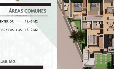 DEPARTAMENTO EN VENTA, 3 RECAMARAS, FRACC LAS AGUILAS, TUXTLA GTZ, CHIAPAS