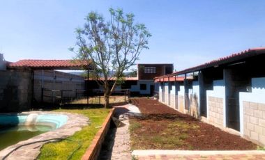 VENTA DE FINCA ECUESTRE. SANTIAGO UNDAMEO, MICH.