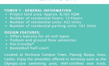 SENTRIA STOREYS THE FIRST CONDOMINIUM PROJECT INSIDE VERMOSA AYALA LAND ESTATE