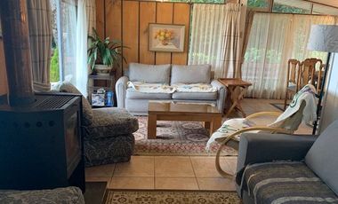 Casa para 9 personas, orilla de lago con Pucon