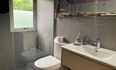 Casa para 9 personas, orilla de lago con Pucon