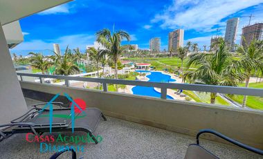 Depa en venta con terraza, vista a la alberca y al campo de golf Mayan