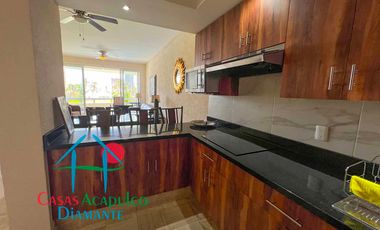 Depa en venta con terraza, vista a la alberca y al campo de golf Mayan