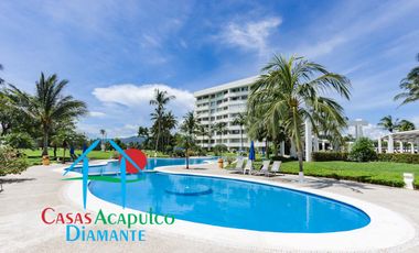 Depa en venta con terraza, vista a la alberca y al campo de golf Mayan