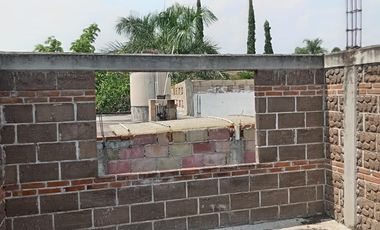 Jiutepec Morelos Atlacomulco se vende casa sola en construccion de un Nivel