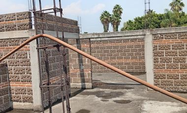 Jiutepec Morelos Atlacomulco se vende casa sola en construccion de un Nivel