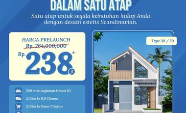 RUMAH SYARIAH MURAH BARU DI BOJONG GEDE BOGOR DEKAT STASIUN CITAYAM
