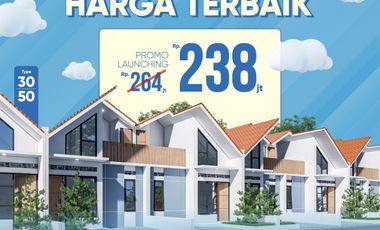 RUMAH SYARIAH MURAH BARU DI BOJONG GEDE BOGOR DEKAT STASIUN CITAYAM