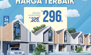 RUMAH SYARIAH MURAH BARU DI BOJONG GEDE BOGOR DEKAT STASIUN CITAYAM