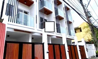 Brand New Townhouse For Sale At San Antonio Makati City 3 Storey with Roof Deck