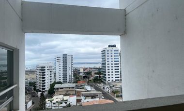 Manta, Vendo Hermoso Departamento Amoblado con Vista al Mar