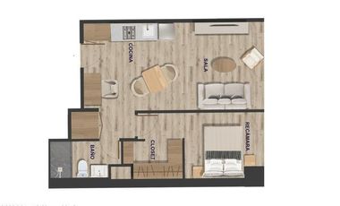 Departamento en Renta en Cuauhtémoc, Roma Sur