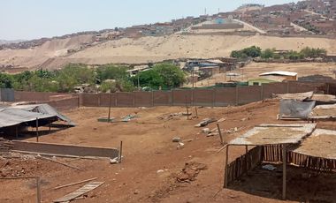Terreno industrial 3,790 m2 con titulo de propiedad en Puente Piedra zapallal