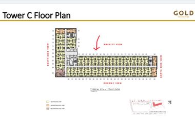SMDC Gold Residences 1BR Condo Unit