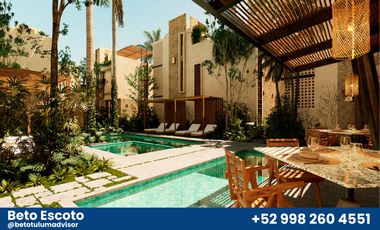 Eco-Luxury Villas de 3rec en una zona lujosa de Tulum