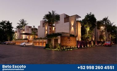 Eco-Luxury Villas de 3rec en una zona lujosa de Tulum
