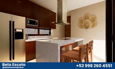 Eco-Luxury Villas de 3rec en una zona lujosa de Tulum