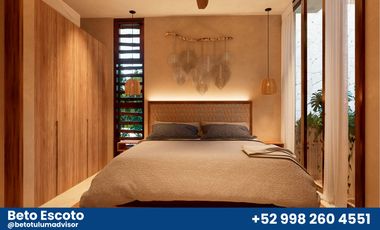 Eco-Luxury Villas de 3rec en una zona lujosa de Tulum