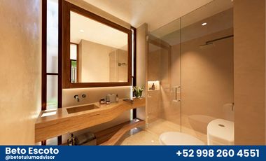 Eco-Luxury Villas de 3rec en una zona lujosa de Tulum