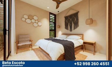 Eco-Luxury Villas de 3rec en una zona lujosa de Tulum