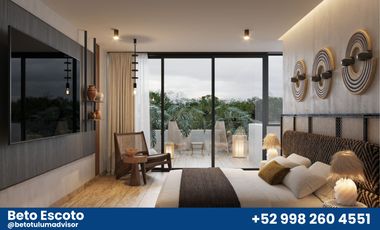 Estudio para INVERSIÓN dentro de la zona más exclusiva de Tulum