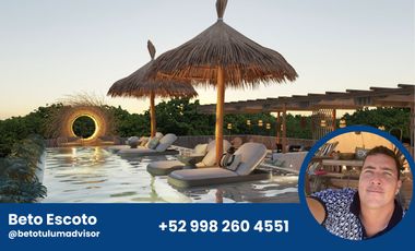 Estudio para INVERSIÓN dentro de la zona más exclusiva de Tulum