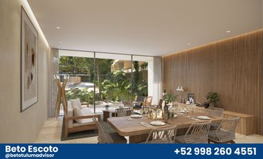 Hermoso ESTUDIO en Tulum perfecto para inversión y amplios espacios!