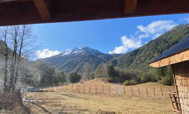 Huife 42 km Pucón Casa en parcela terreno de 3,5 hectáreas