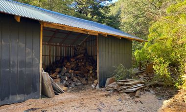 Huife 42 km Pucón Casa en parcela terreno de 3,5 hectáreas
