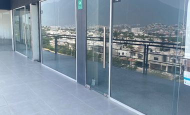 Renta Local 40 m2 Nuevo Obra Gris  plaza Helysium .Ave. Fundadores, Mty.