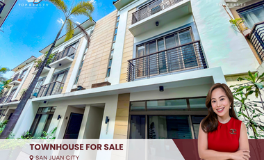 Newly Renovated Greenhills San Juan 3 Bedroom Townhouse For Sale PRICE DROP!