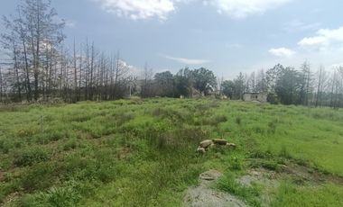 Huasca Terreno en venta a 3 minutos del bosque de las truchas.