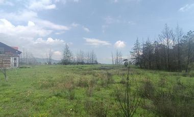 Huasca Terreno en venta a 3 minutos del bosque de las truchas.