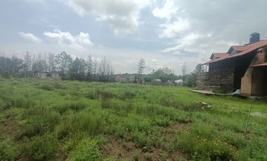 Huasca Terreno en venta a 3 minutos del bosque de las truchas.