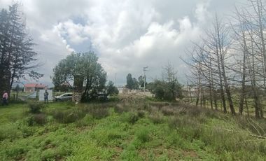 Huasca Terreno en venta a 3 minutos del bosque de las truchas.