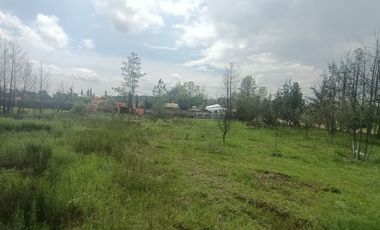 Huasca Terreno en venta a 3 minutos del bosque de las truchas.