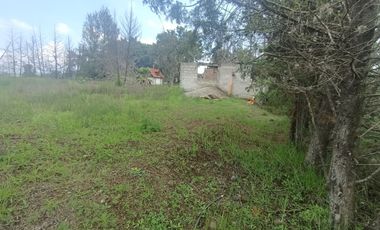 Huasca Terreno en venta a 3 minutos del bosque de las truchas.