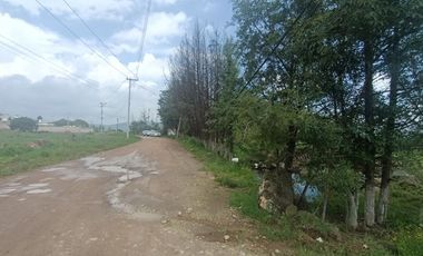 Huasca Terreno en venta a 3 minutos del bosque de las truchas.