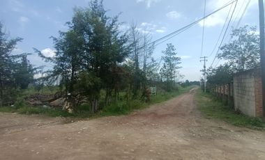 Huasca Terreno en venta a 3 minutos del bosque de las truchas.
