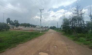 Huasca Terreno en venta a 3 minutos del bosque de las truchas.