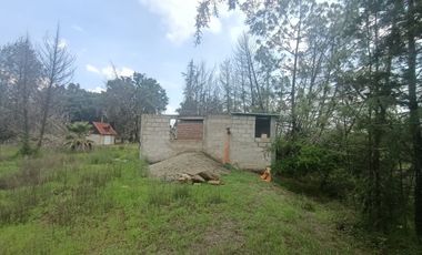 Huasca Terreno en venta a 3 minutos del bosque de las truchas.