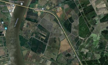 Venta 10.58 Has. Via Al Pan -Samborondon. km 15.  a 250 m de la Vía. Ideal Para Industria o Bodegas